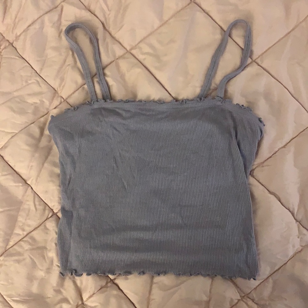 American eagle purple crop top